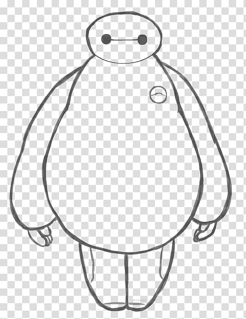 Baymax Drawing YouTube Sketch, embossed color pages transparent background PNG clipart