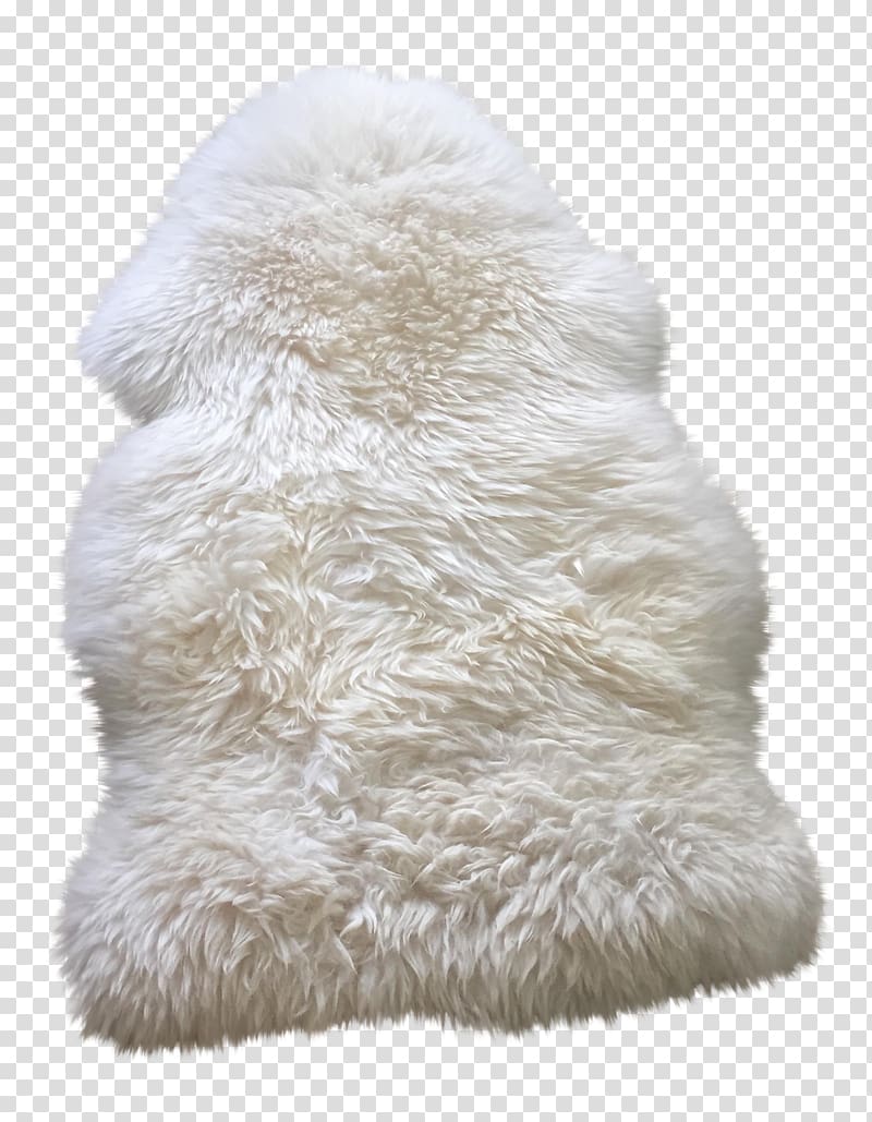 white fuzzy textyle, Sheep Fur clothing Carpet Fake fur, fur transparent background PNG clipart