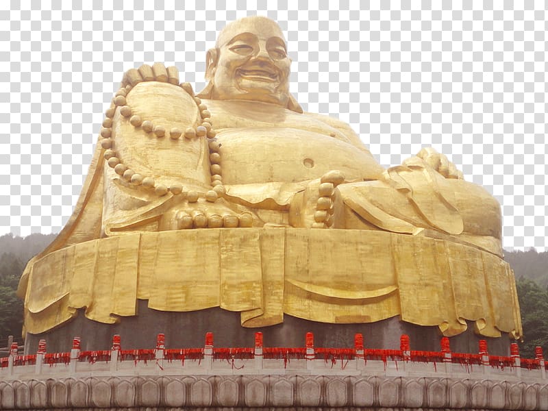 Jinannan Railway Station Daibutsu Statue, Jinan Buddha statue transparent background PNG clipart