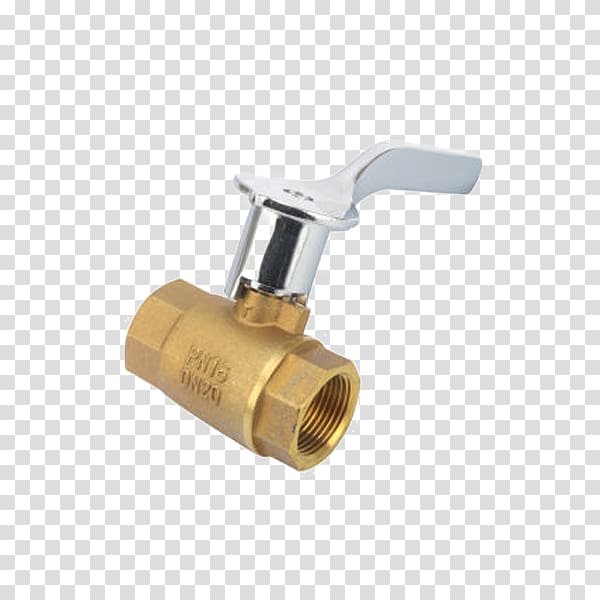 Brass Ball valve Copper Check valve, Copper aluminum handle valve stove valve gas valve transparent background PNG clipart