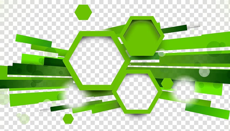 green hexagon background transparent background PNG clipart