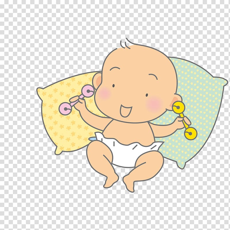 Diaper Child Infant Cartoon, Cartoon baby transparent background PNG clipart