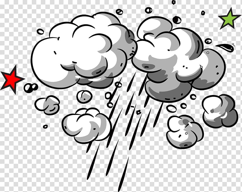 grey clouds art, , Boom transparent background PNG clipart
