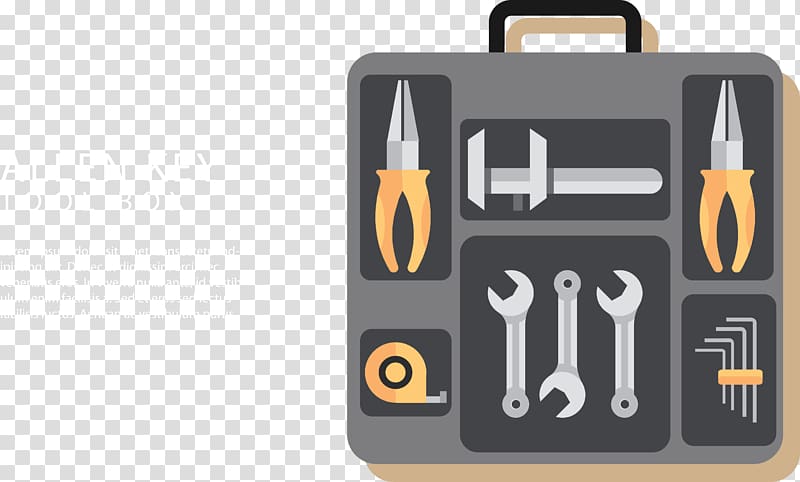 Toolbox Icon, Cartoon toolbox transparent background PNG clipart