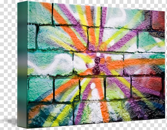 Modern art Painting Window, color graffiti transparent background PNG clipart