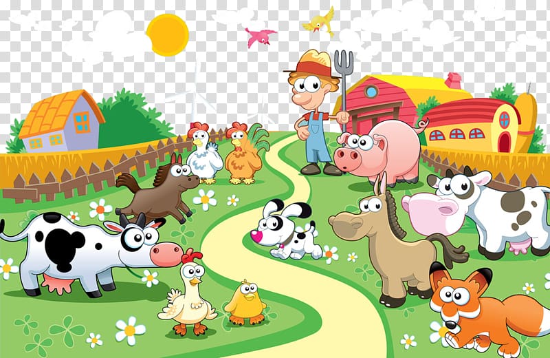 Free download | Farm animals transparent background PNG clipart | HiClipart