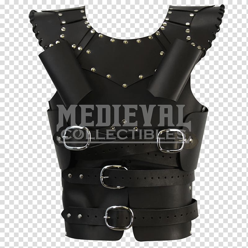 Armour Body armor Leather Hood Headgear, medieval armor transparent ...