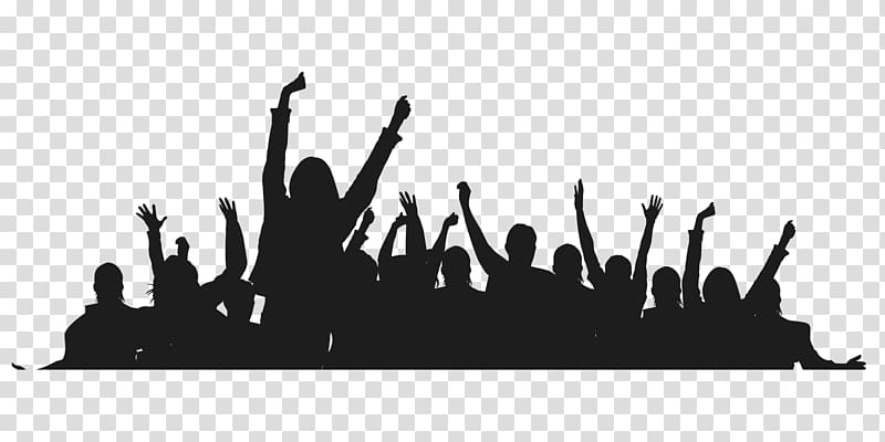 Crowd transparent background PNG clipart