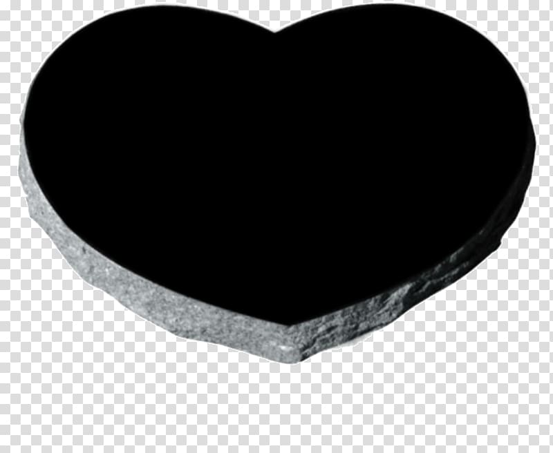 Granite Headstone Heart, Stone with grass transparent background PNG clipart