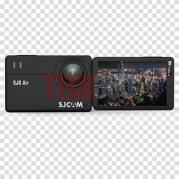Action camera SJCAM SJ4000 4K resolution, Action Cam transparent background PNG clipart
