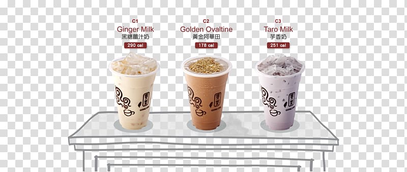 Dairy Products Flavor Table-glass, gong cha transparent background PNG clipart