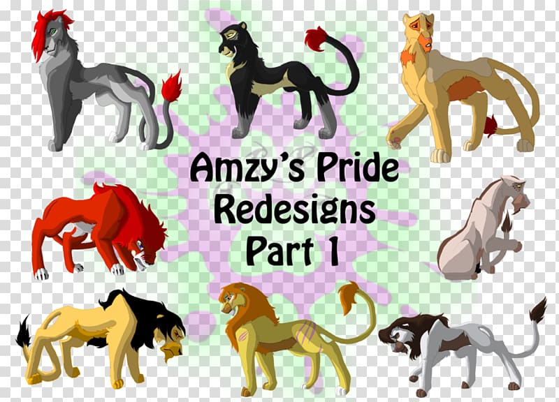 Dog breed Horse Cat, pride of lions transparent background PNG clipart