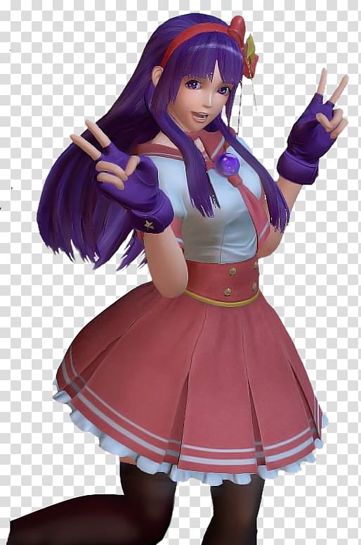 The King of Fighters XIV Athena Asamiya Psycho Soldier SNK, Athena transparent background PNG clipart