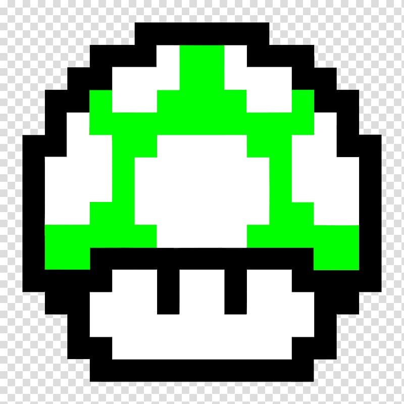 Super Mario level up mushroom, Super Mario Bros. Edible mushroom Computer Icons Video game, 8 BIT transparent background PNG clipart