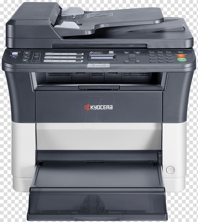 Multi-function printer Kyocera Document Solutions Laser printing, printer transparent background PNG clipart