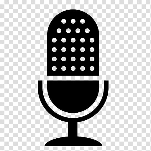 Microphone Logo Radio, Podcast Microphone transparent background PNG clipart