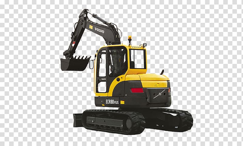 AB Volvo Car Volvo Construction Equipment Compact excavator, car transparent background PNG clipart