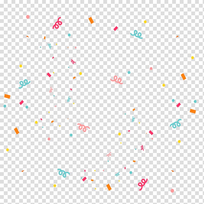 red, brown, and orange confetti, Festival Cartoon Elements, Hong Kong, Festival fireworks transparent background PNG clipart