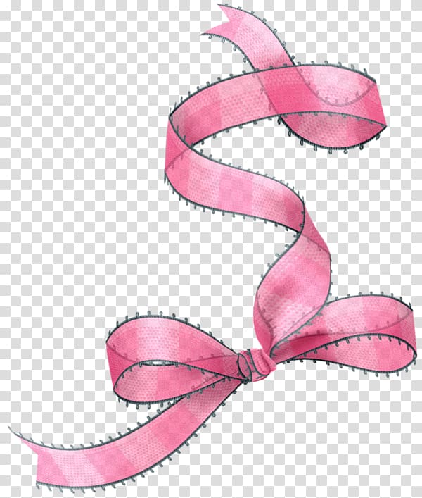 Ribbon Material Lazo , It has an edge bow transparent background PNG clipart