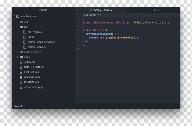 Screenshot Atom Visual Studio Code macOS User interface, install the master transparent background PNG clipart