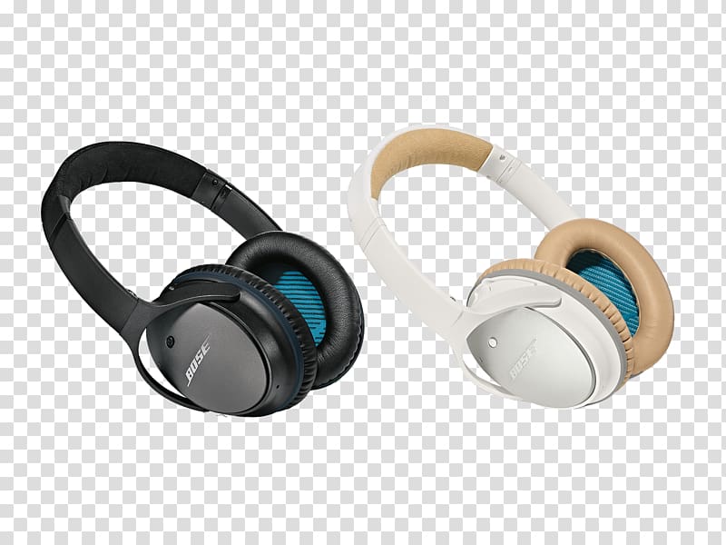 Bose QuietComfort 25 Noise-cancelling headphones Active noise control, headphones transparent background PNG clipart