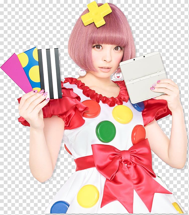 Kyary Pamyu Pamyu KISEKAE Television advertisement PONPONPON Song, 3ds transparent background PNG clipart