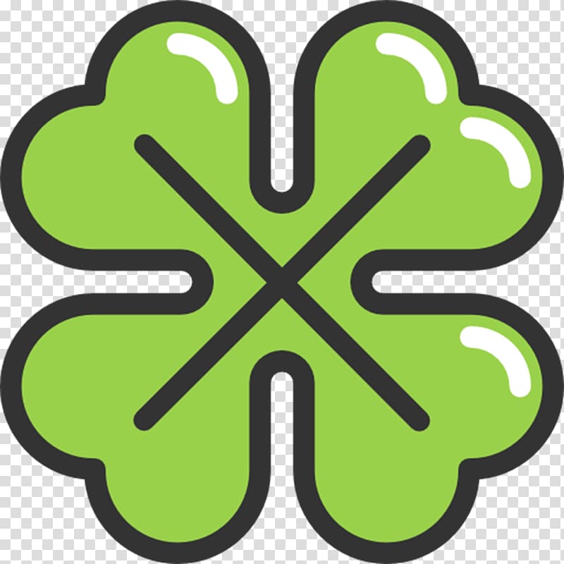 Shamrock Computer Icons Four-leaf clover, clover transparent background PNG clipart