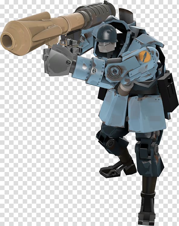 Team Fortress 2 Military robot Soldier Mecha, Soldier transparent background PNG clipart