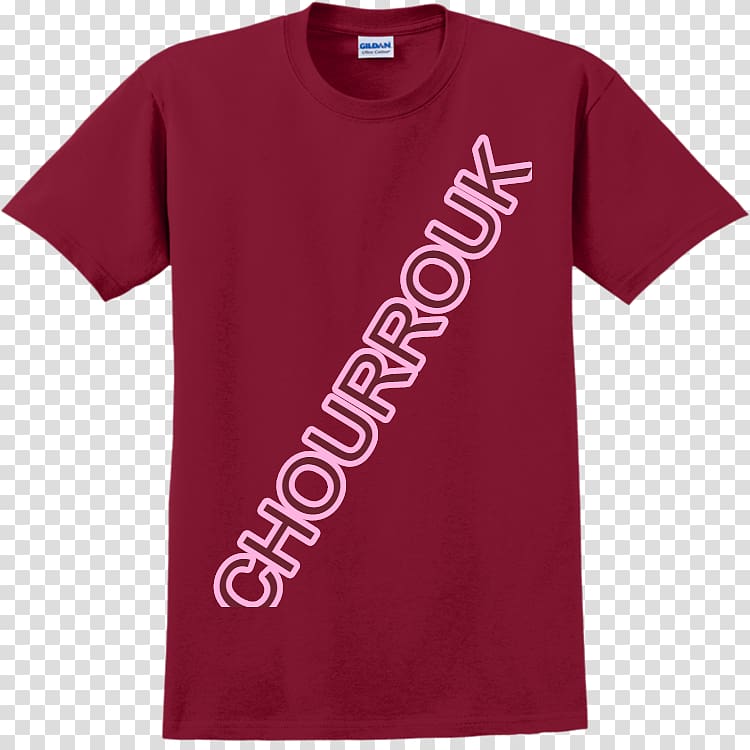 T-shirt Burgundy wine Logo, T-shirt transparent background PNG clipart