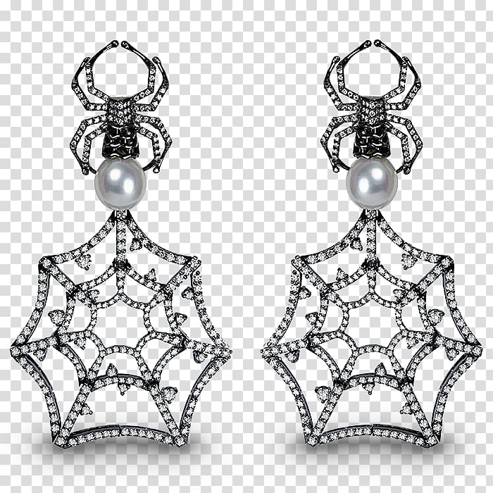 Earring Jewellery Jacob & Co Silver Gold, Jewellery transparent background PNG clipart