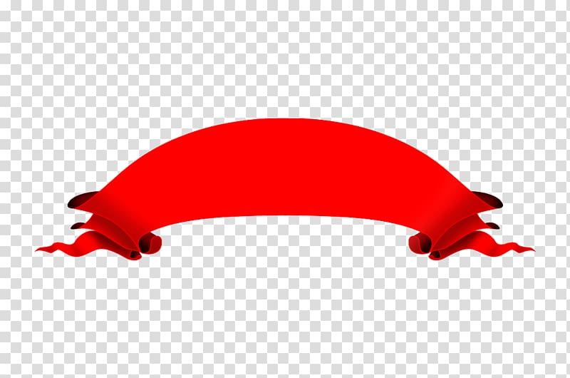 Suining Banner, Red ribbon banner transparent background PNG clipart