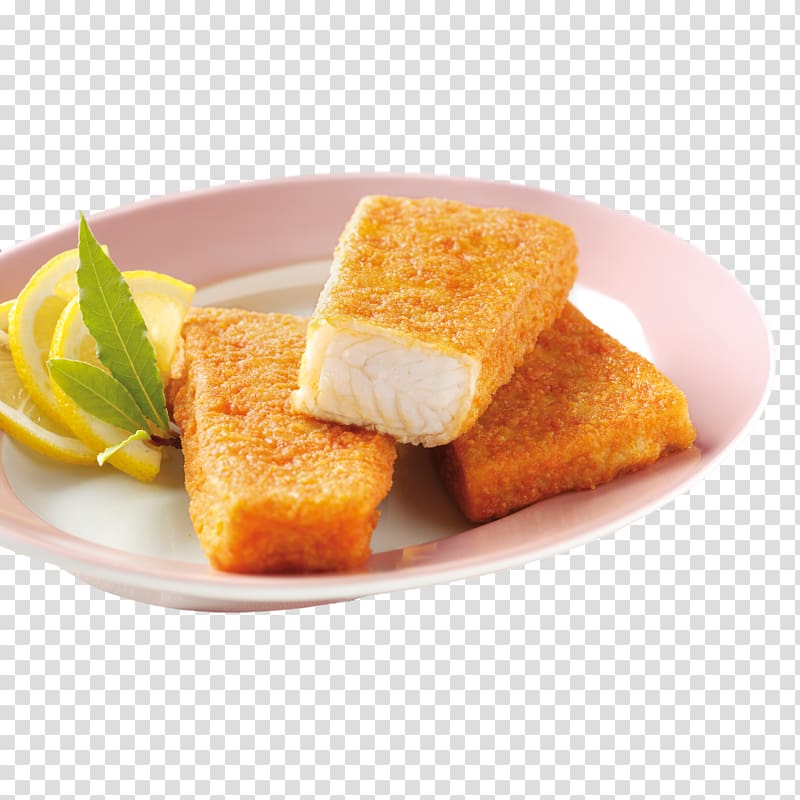 Fried fish Fish finger Vegetarian cuisine Recipe Cod, fish transparent background PNG clipart